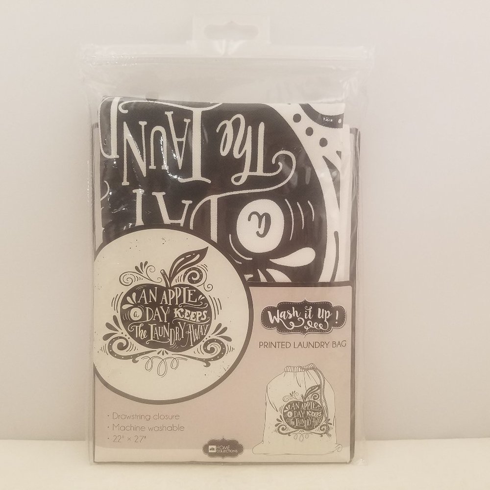 Home Collections Wash It Up! Printed Laundry Bag 22" x 27"